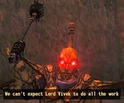 We can't expect Lord Vivek to all the work