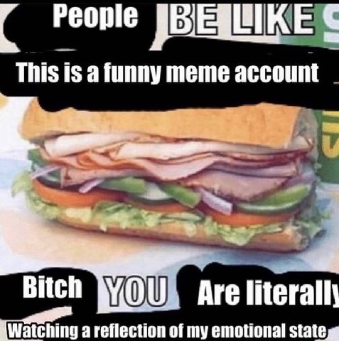 Реоше This is a funny meme account Bitch WOU Are liter a reflection of my emotional