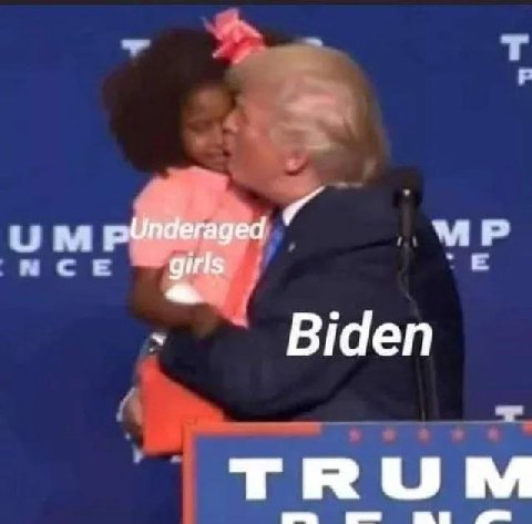 girls Biden TRUM