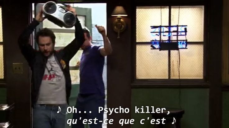 Psycho killer, que c'est