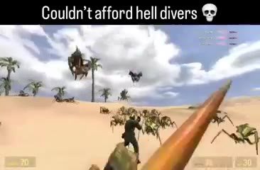 Couldn’t afford hell divers @
