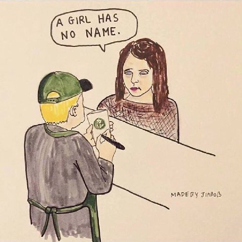 А GIRL HAS NO МАМЕ. У 40 И a МАРЕВУ