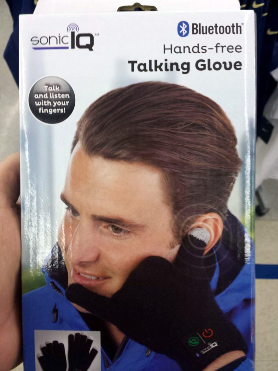 Bluetooth’ Hands-free Talking Glove Talk and listen wath your