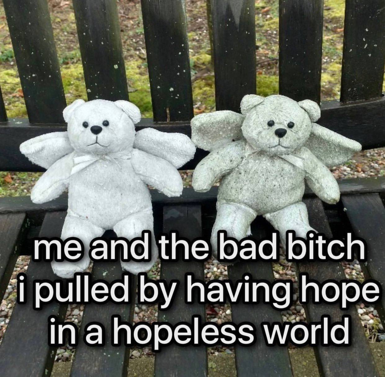 the bad bitch having hope world