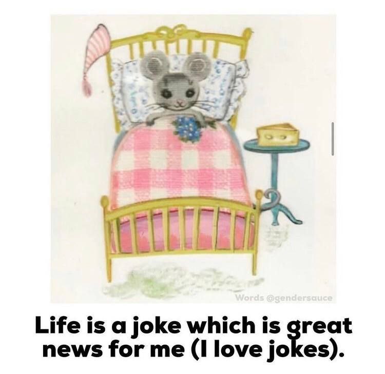 4 Life is a joke which is great news for me (I love jokes).