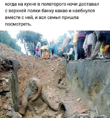 когда на кухне в полвторого ночи доставал с верхней полки банку какао и наебнулся вместе с ней, и вся семья пришла посмотреть.