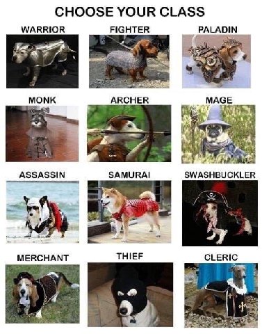 CHOOSE YOUR CLASS WARRIOR FIGHTER _PALADIN a> MONK ARCHER MAGE 221 ASSASSIN SAMURAI SWASHBUCKLER THIEF CLERIC A