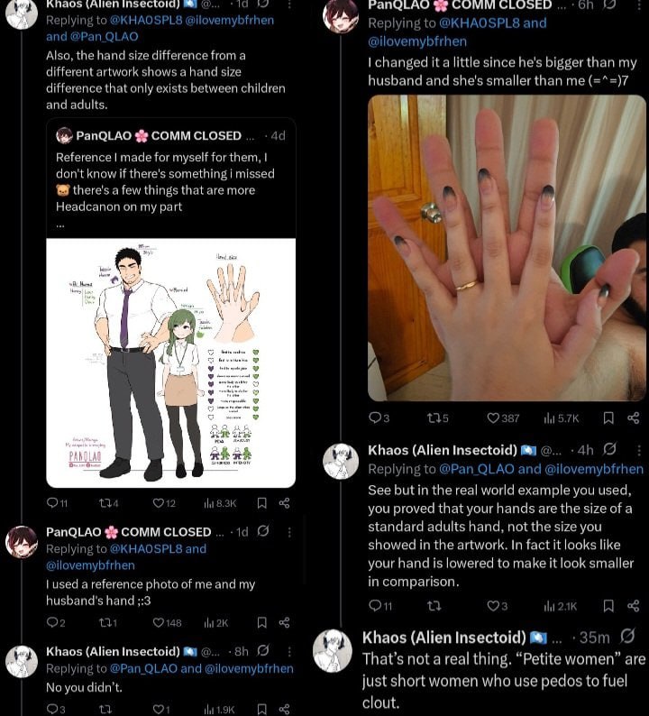 ANAOS $9 COMM CLOSED Replying to @KHAOSPL8 @ilovemybfrhen Replying to @КНАОЗРЕЗ and and @Pan QLAO @ilovemybfrhen the hand size changed it a little since he's bigger than my different artwork shows a h