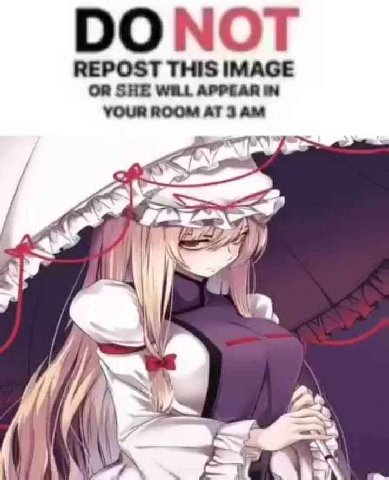 REPOST THIS IMAGE OR SHE WELL APPEAR IN YOUR ROOM