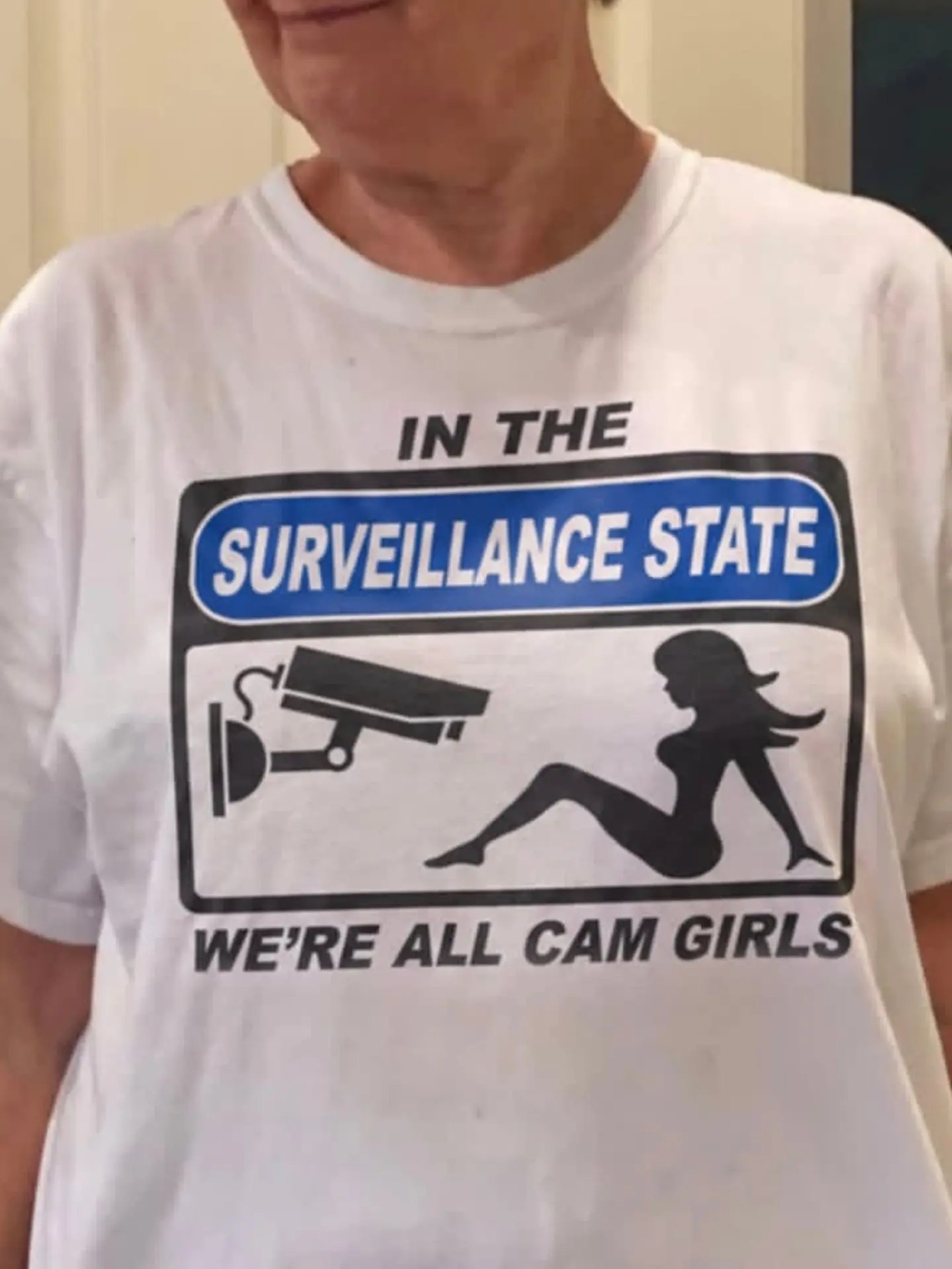 IN THE SURVEILLANCE STATE WE’RE ALL САМ GIRLS