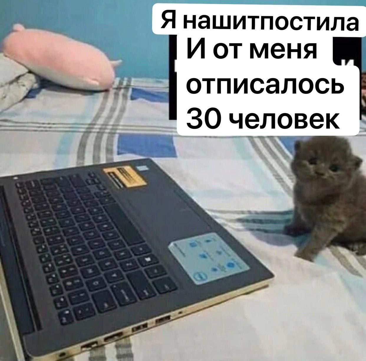 Я нашитпостила И отменя отписалось 30 человек