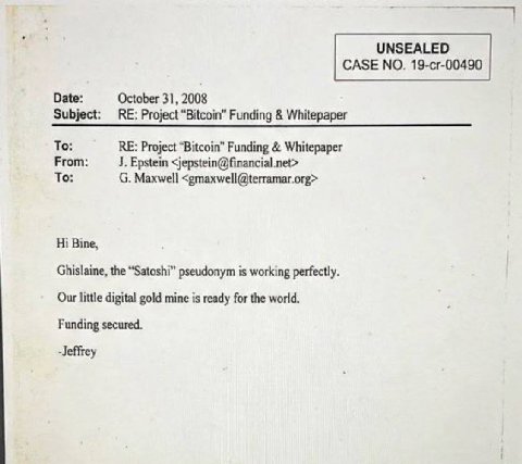 UNSEALED CASE NO. Date: October 31, 2008 Subject: Project Funding Whitepaper To: Project Funding Whitepaper From: Epstein <jepstein@financial.net> To: Maxwell <gmaxwell@terramar.org> Bine, Ghislaine, 