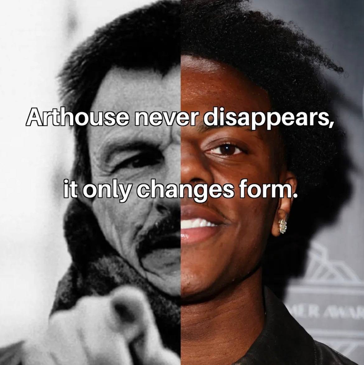 never disappears, it only changes form.