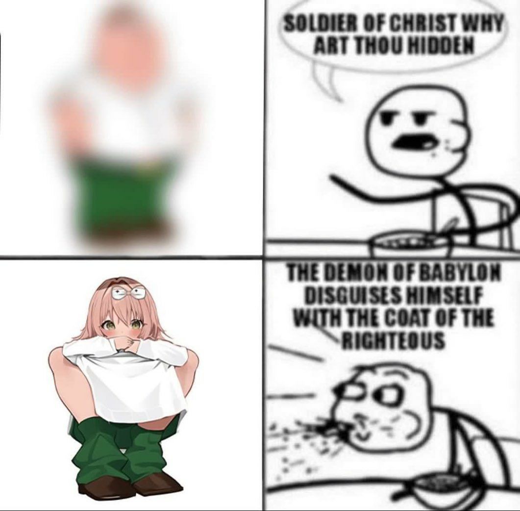SOLDIER OF CHRIST WHY ART THOU HIDDEN OF BABYLE