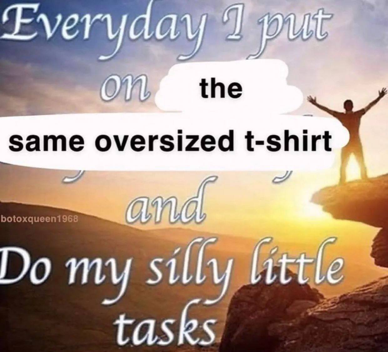 1 the same oversized t-shi (7 и и my $1 tasks