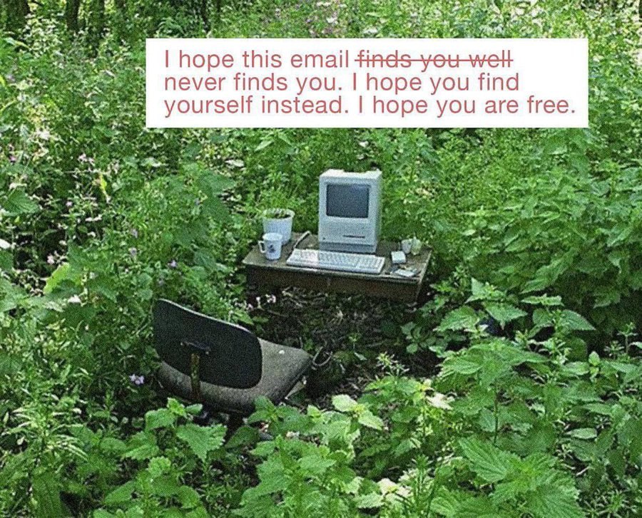 а 4 hope this email as never finds you. hope you find yourself instead. hope you are free.
