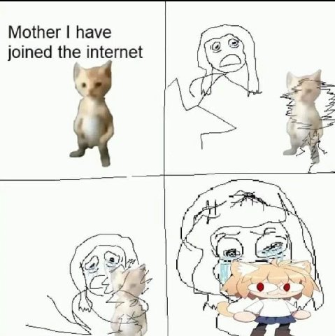 Mother have joined the internet