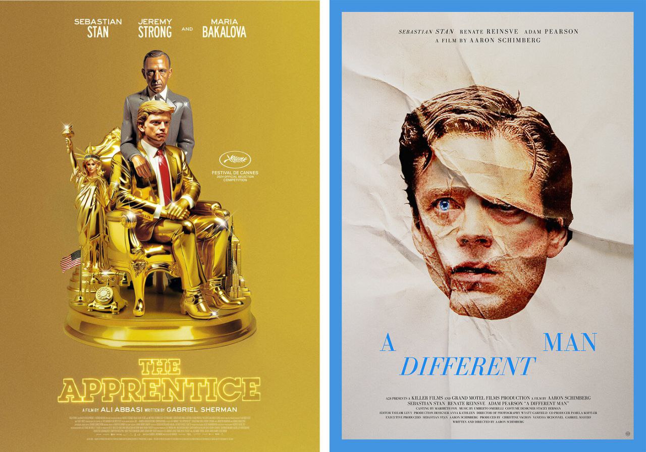 SEBASTIAN SEBASTIAN STAN RENATE REINSVE ADAM PEARSON А FILM AARON SCHIMBERG VWs 3) jie А We aN 5 Я MAN DIFFERENT KILLER FILMS ayo GRAND MOT! ILMS PRODUCTION AARON SEBASTIAN STAN RENATE REI ADAM PEARSO