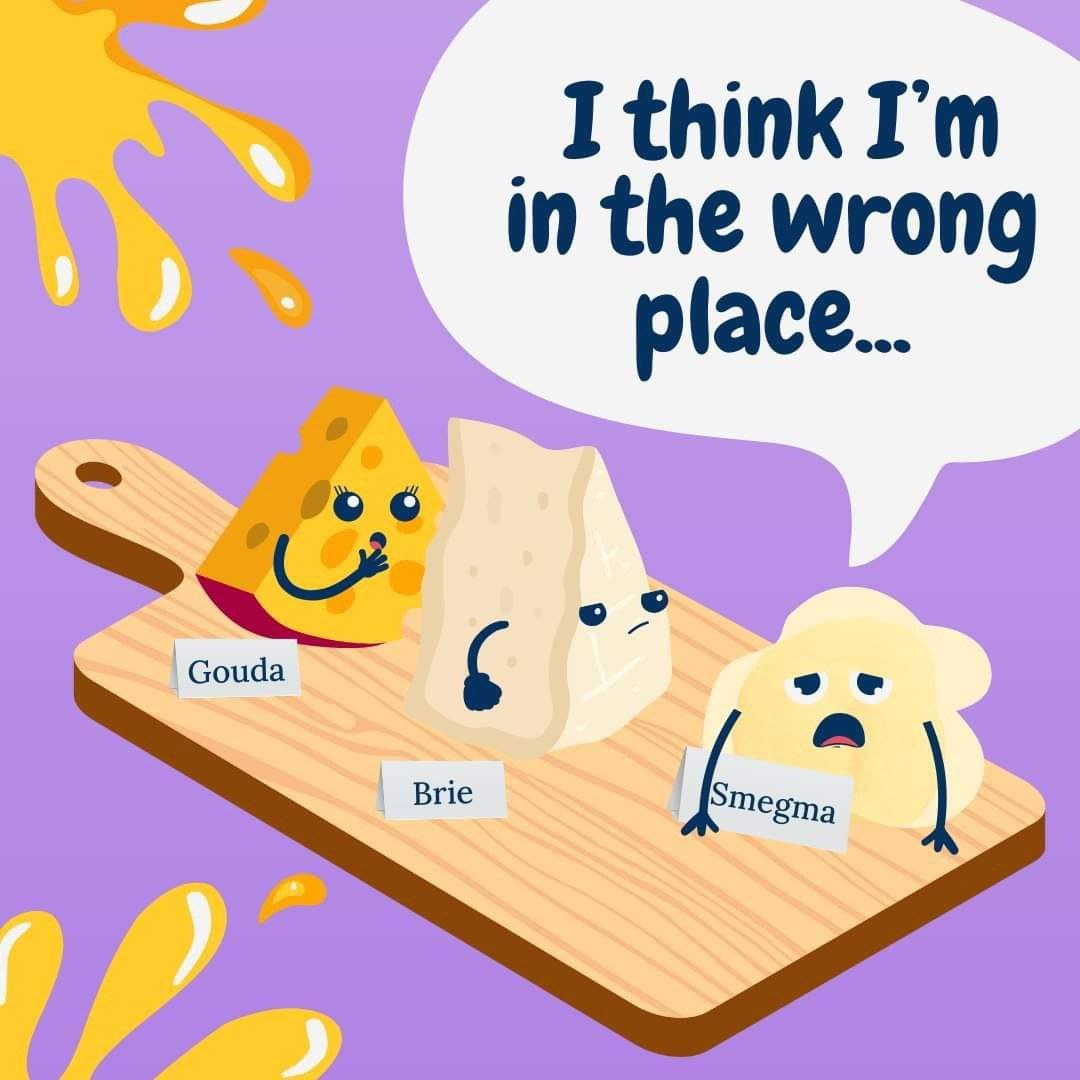 in the wrong place... Gouda i