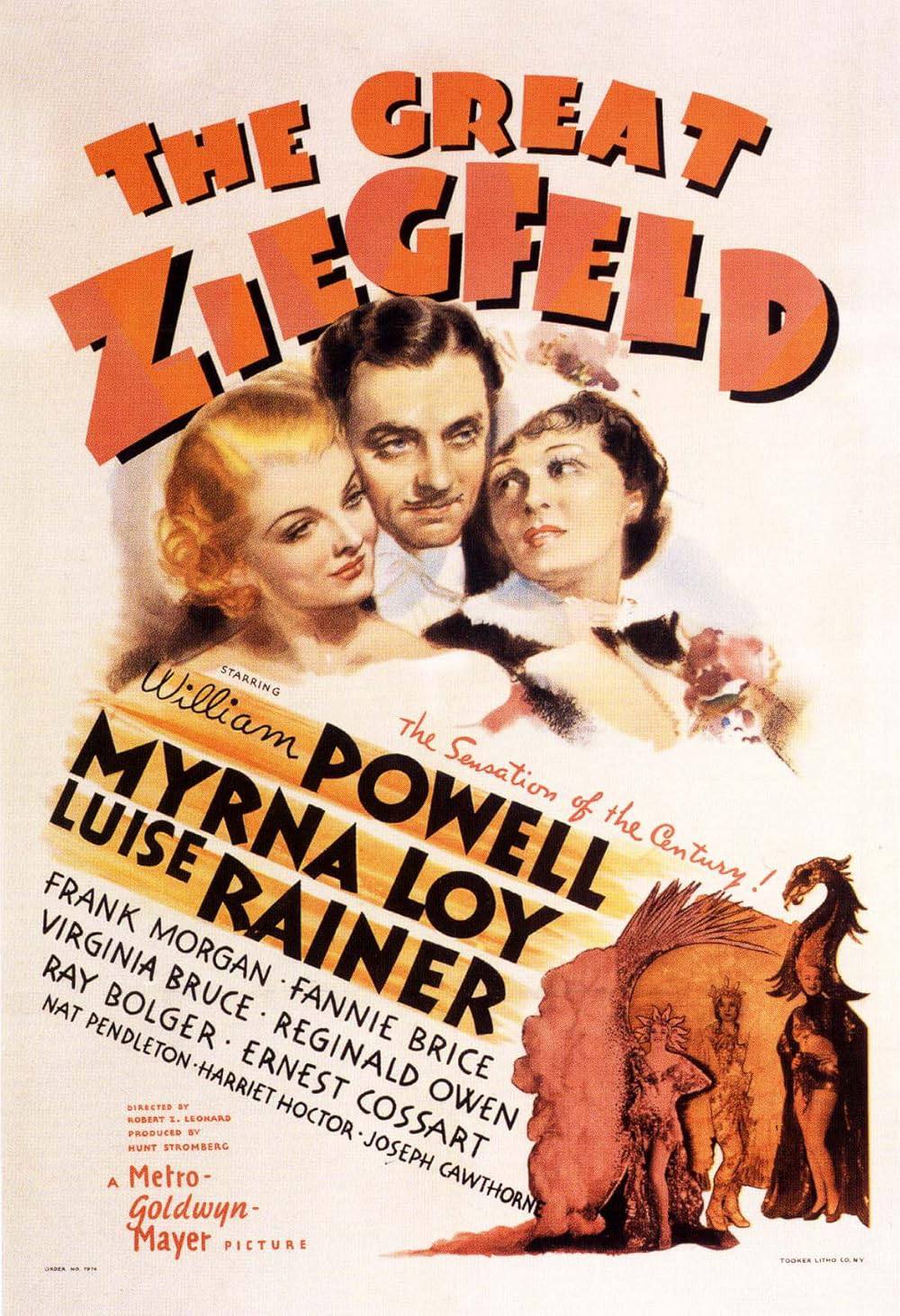 Великий Зигфелд (1936)

Байопик об экспрессивном бродвейском импресарио и шоумене Флоренце Зигфелде, несмотря на размашистость и грандиозность его театральных шоу, получился невероятно скучным, примит