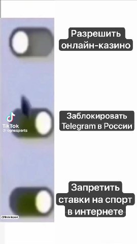 Разрешить онлайн-казино Заблокировать ток Telegram в России Запретить ставки на спорт № в интернете unl в интернете