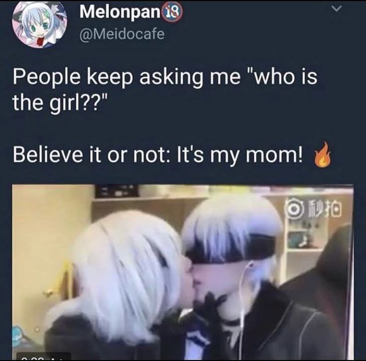 Melonpan 13 People keep asking me ‘who is the Believe it or not: It's my mom!