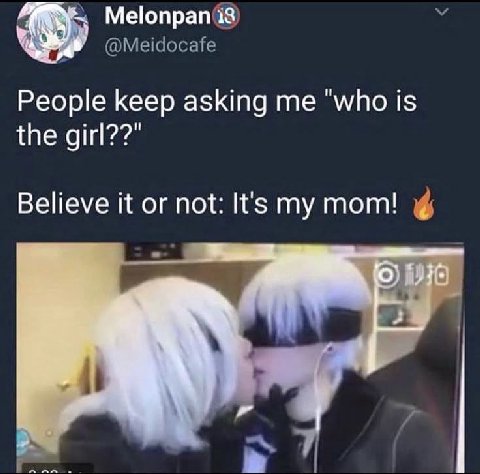Melonpan 13 People keep asking me ‘who is the Believe it or not: It's my mom!