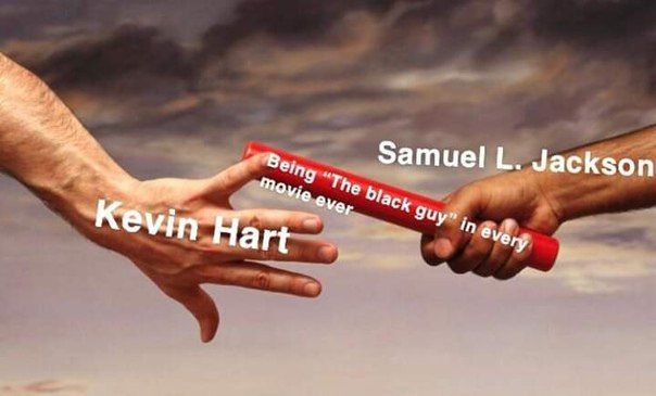 Samuel Jackson 9 и 2 Kevin Hart