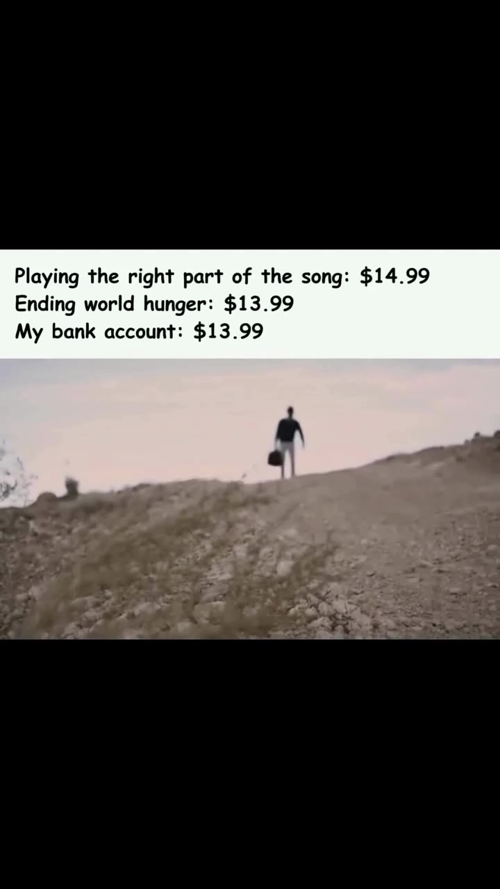 Playing the right part of the song: $14.99