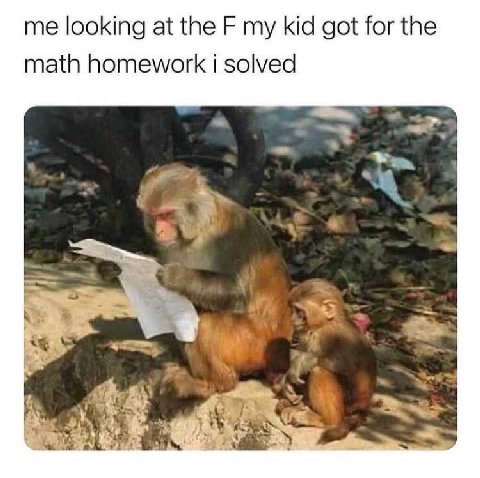 me looking а the my kid got for the math homework i solved
