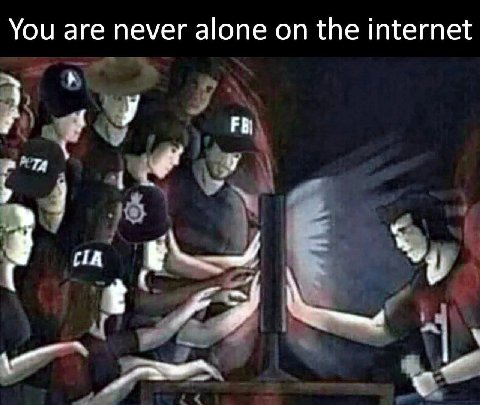 You are never alone on the internet у ГТА