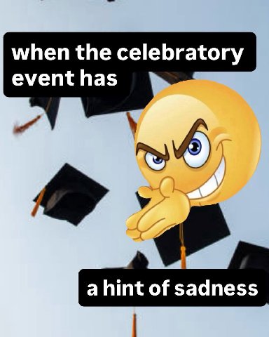 when the celebratory event has