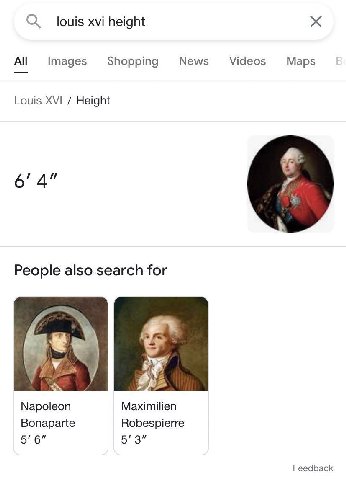 The French Revolution was a manlet plot