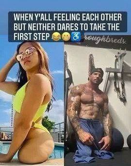 WHEN FEELING EACH OTHER BUT NEITHER DARES ТО TAKE THE FIRSTSTEP A