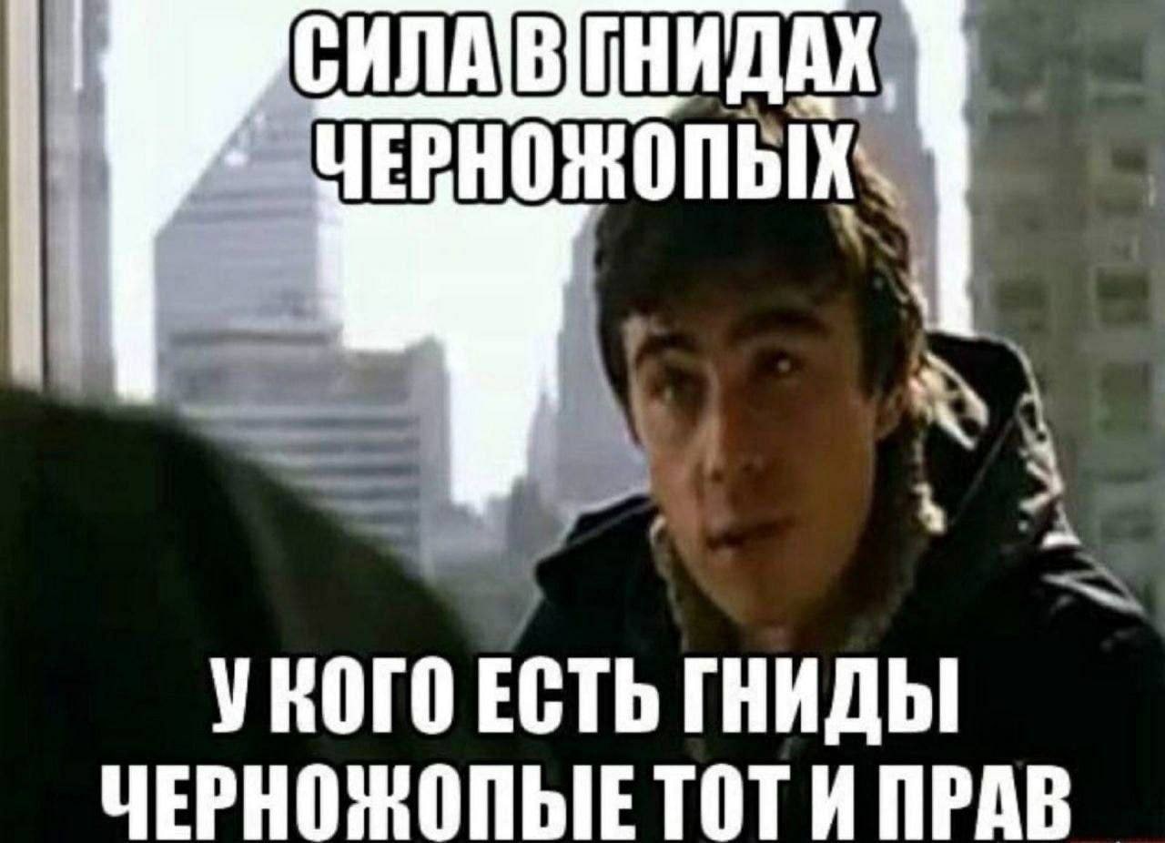 УКОГО ЕСТЬ ГНИДЫ ЧЕРНОЧОПЫЕ ТОТ И ПРАВ