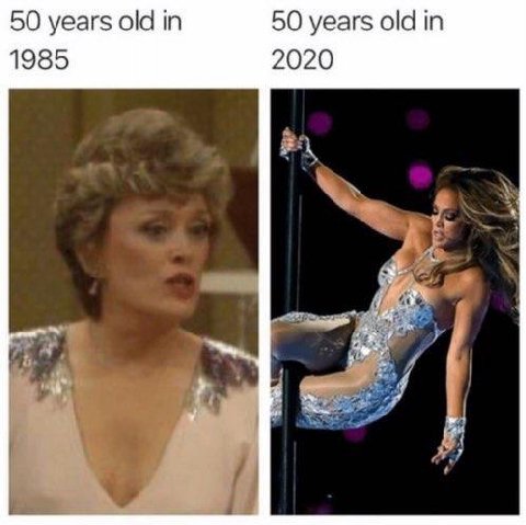 50 years old in 50 years old in 1985 2020