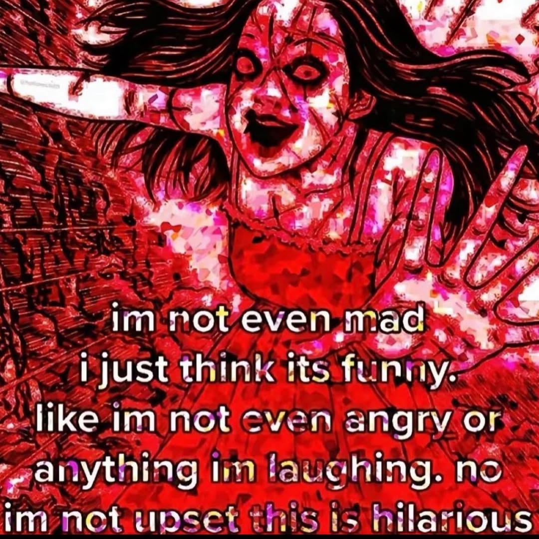 4 пен еуеп think its not angrv or anything no