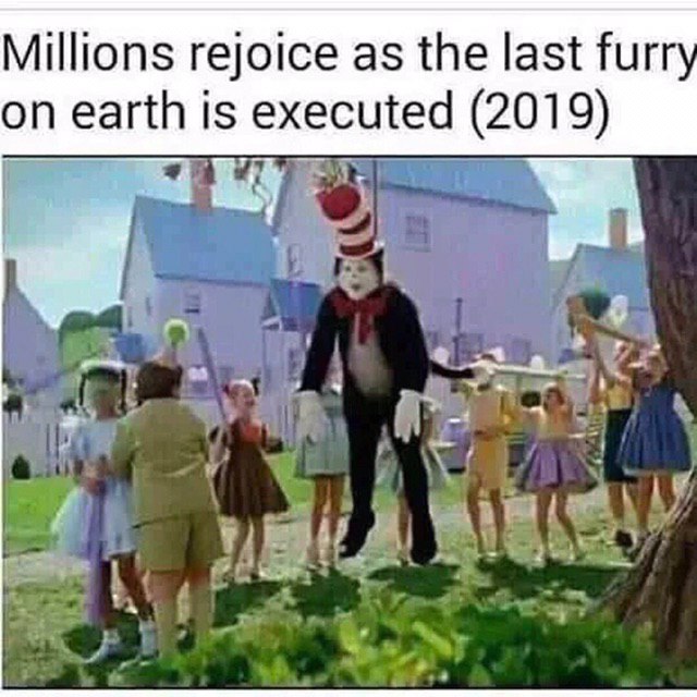 Millions rejoice as the last fur on earth is executed (2019)