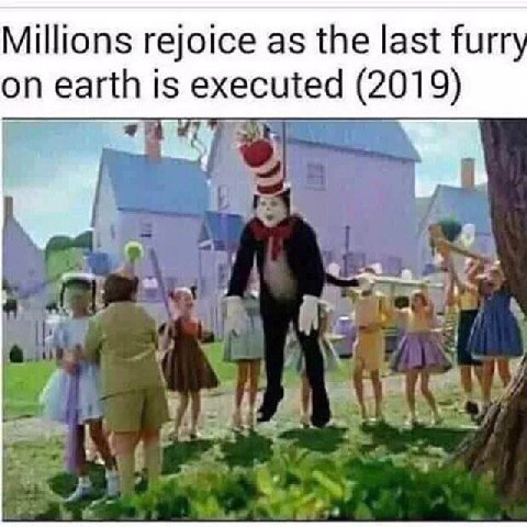 Millions rejoice as the last fur on earth is executed (2019)