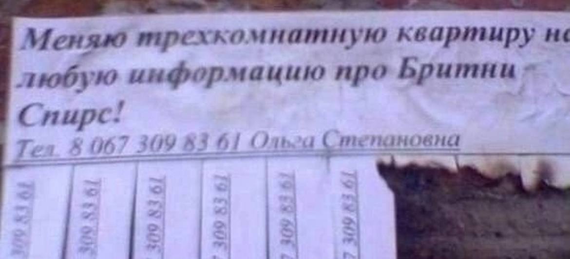 Меняю трехкомнатную квартиру любую информаиию про Бритни Спирс! 7 17 it nanoena