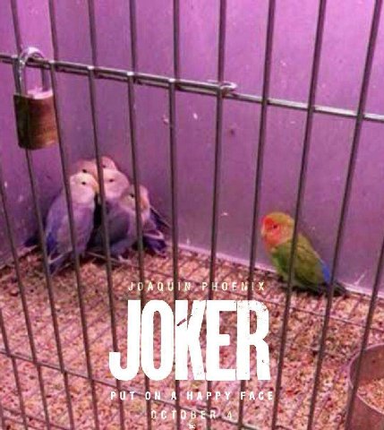AQUIN ЧОЕН JOKER PUT ON A HAPPY FACE я A