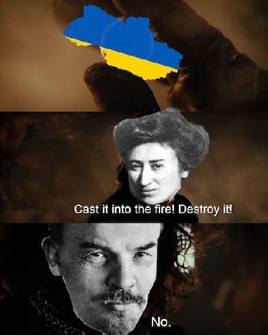 Cast it into the fire! Destroy it! No
