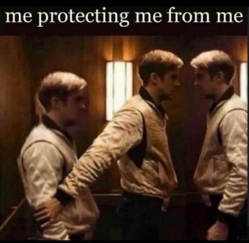 me protecting me from me