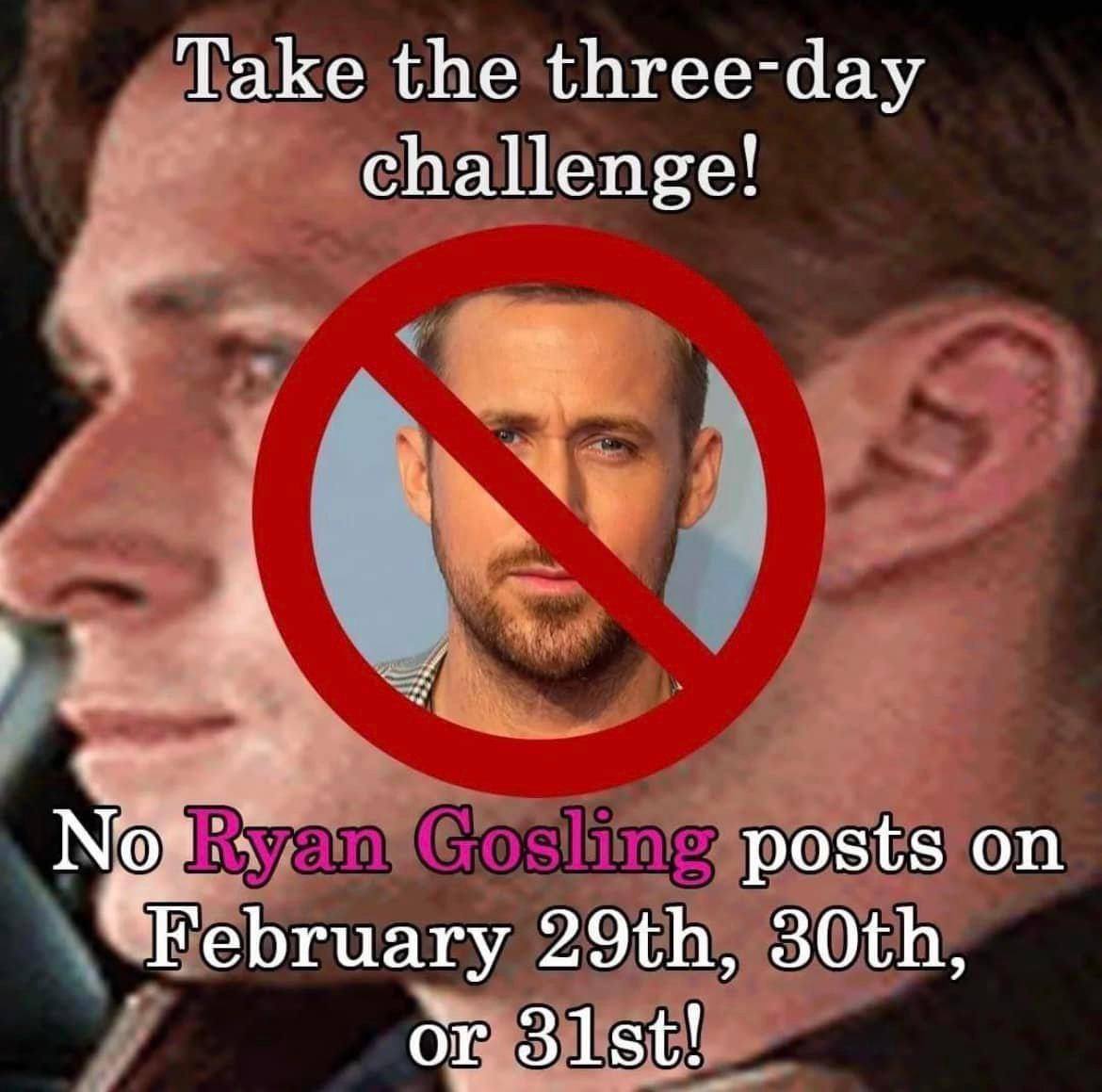Take the three-day challenge! posts on February