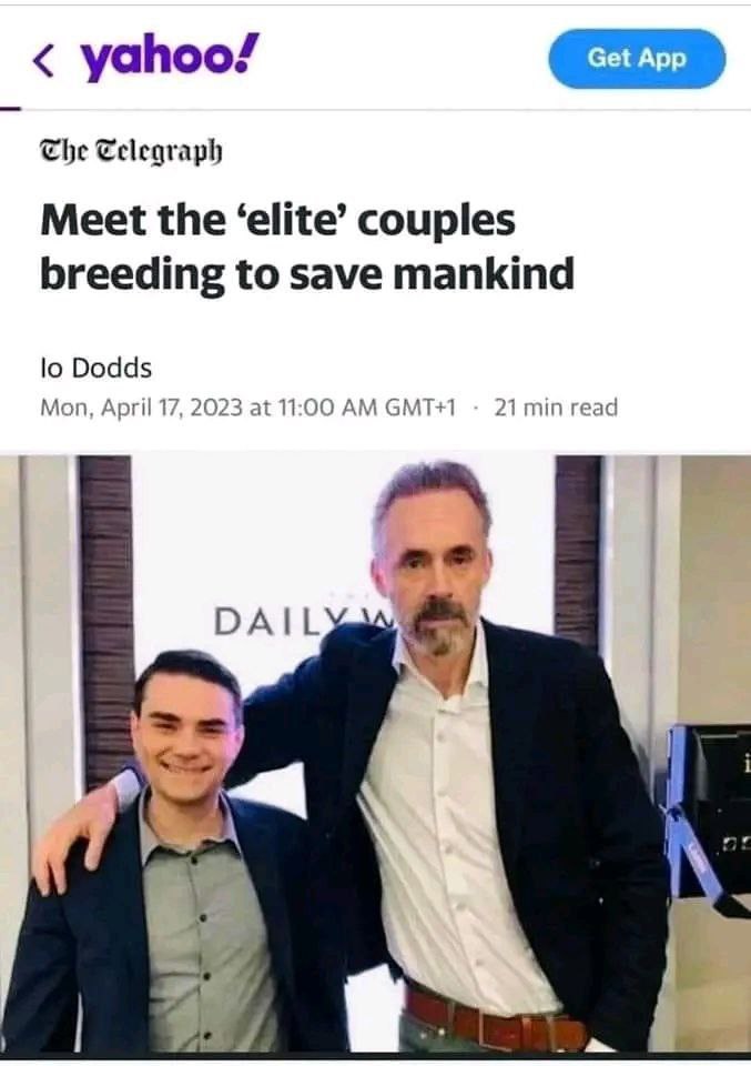 The Meet the ‘elite’ couples breeding to save mankind Dodds Mon, April 17, 2023 at 11:00 GMT+1 1 min read DAIL