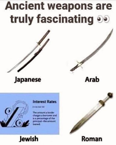 Ancient weapons are truly fascinating и Japanese Arab Jewish Roman