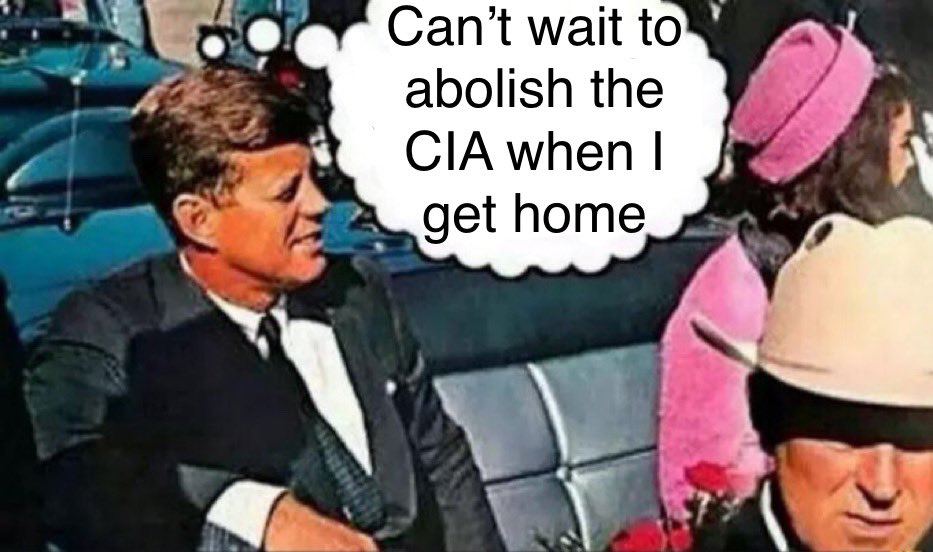 Сап wait to abolish the CIA when get home