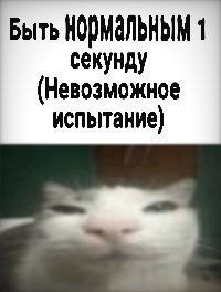 Быть 1 секунду (Невозможное испытание)