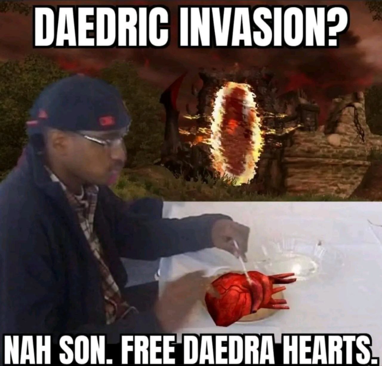 DAEDRIC INVASION? SON. FREE ОДЕОВА HEARTS.