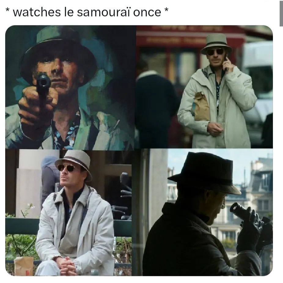 watches samoural once a